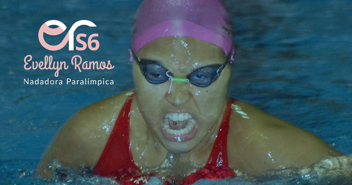 Ranking geral dos tempos no nado peito de Evellyn Ramos