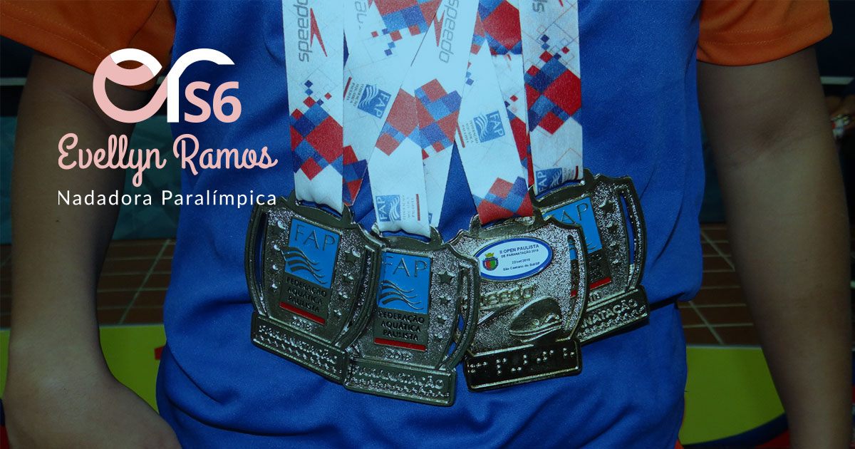 As conquistas e medalhas de Evellyn Ramos